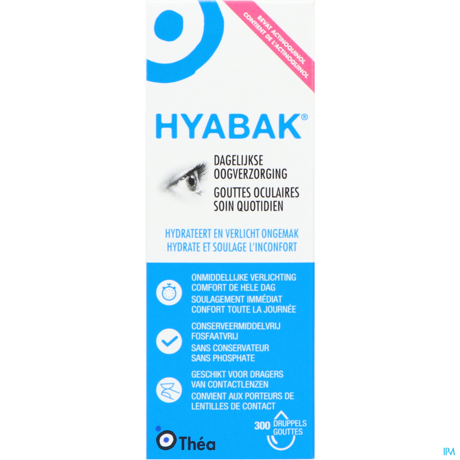 Hyabak 0,15% Oogdruppels Hyaluron 10ml