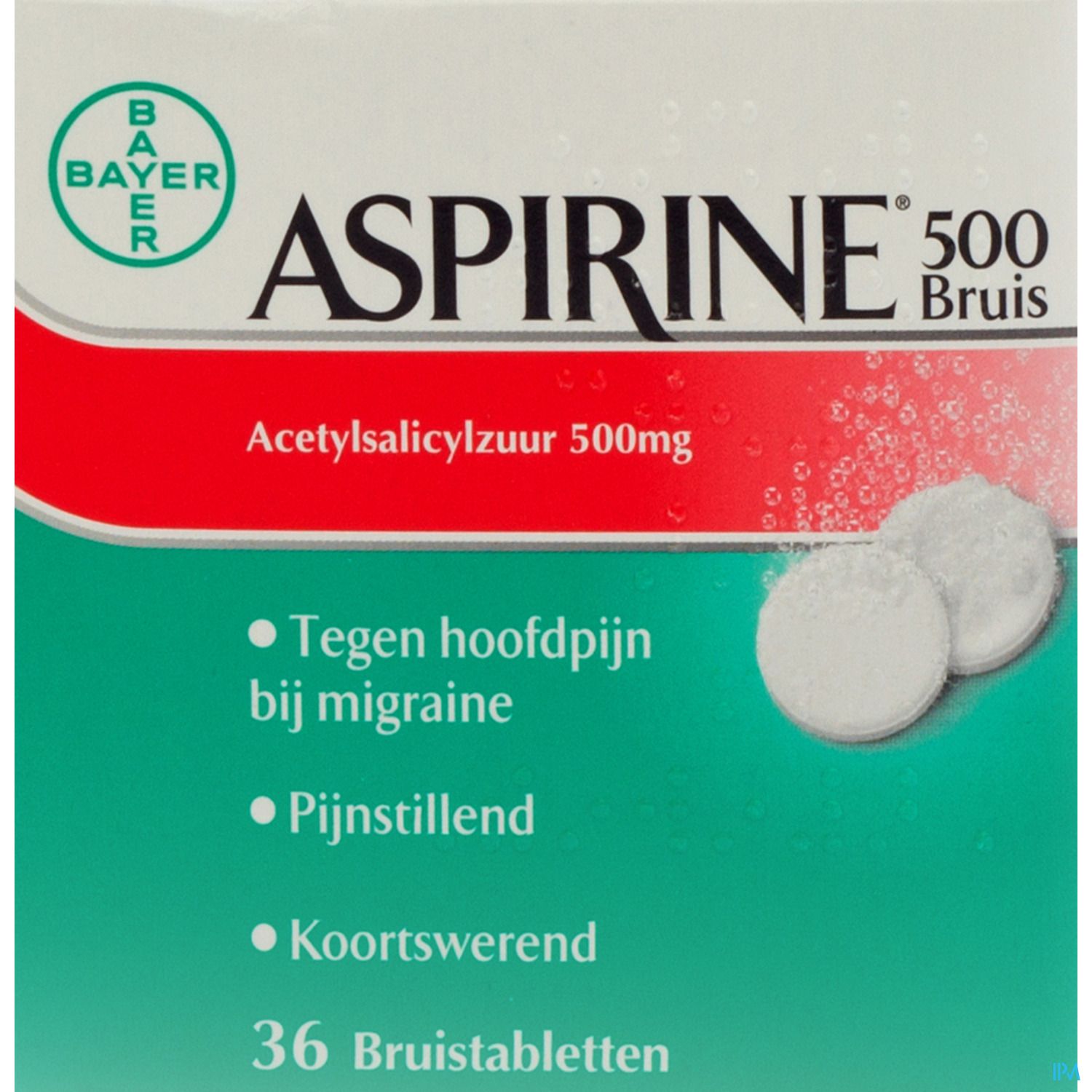 Aspirine 500mg Comp Eff 36