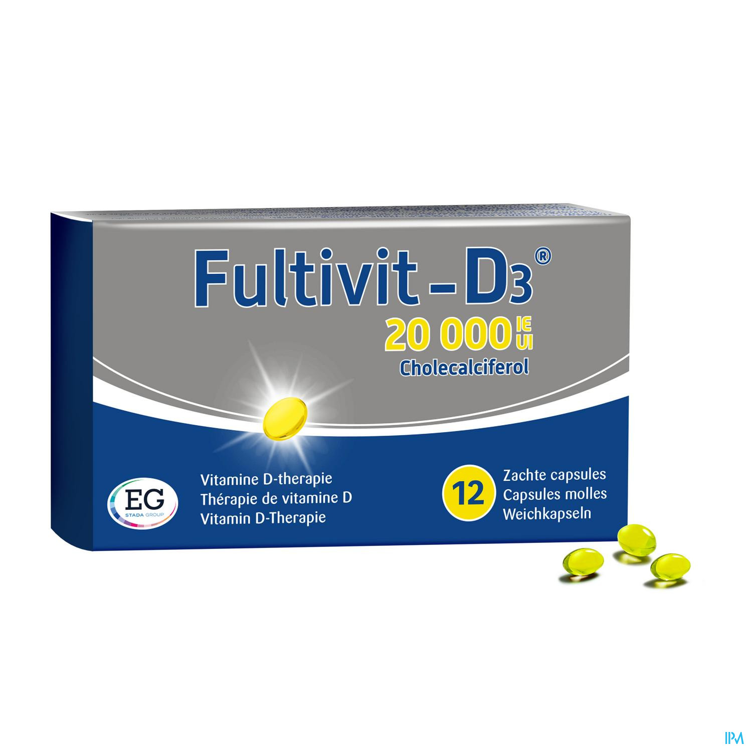 Fultivit-D3 20000Ie Caps Zacht 12
