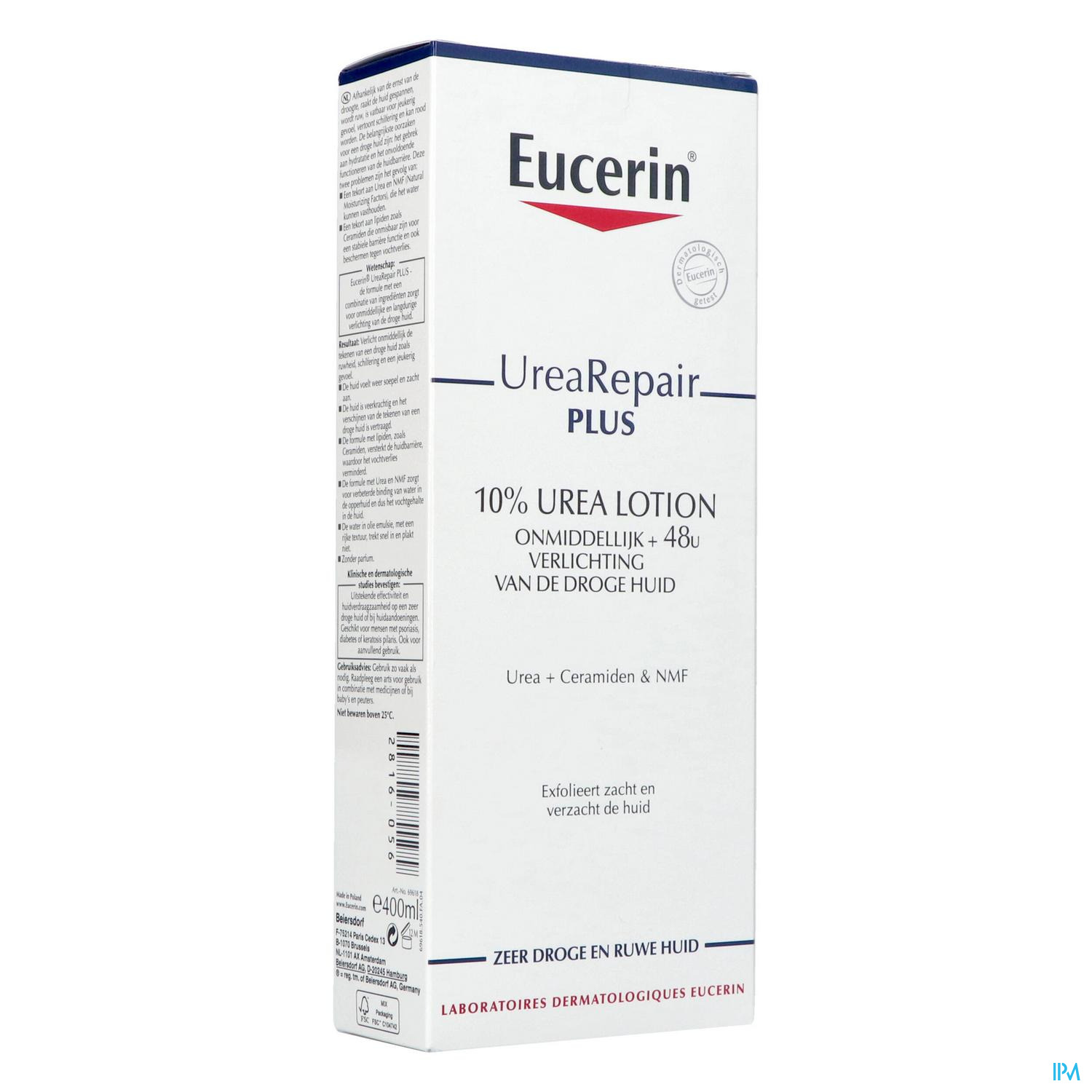 Eucerin Urea Repair Plus Lotion 10% Urea 400ml