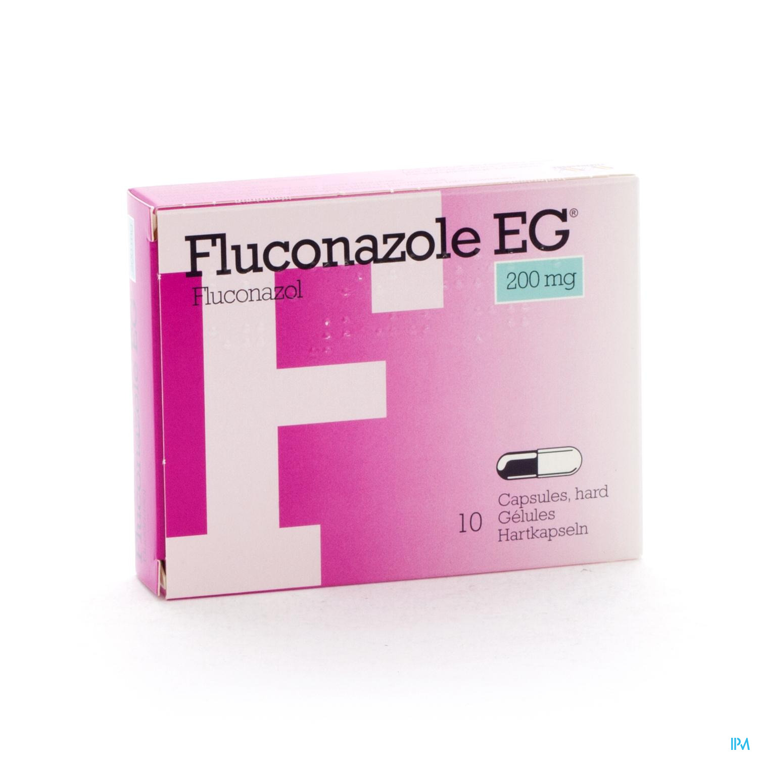 Fluconazol EG 200 mg Caps 10