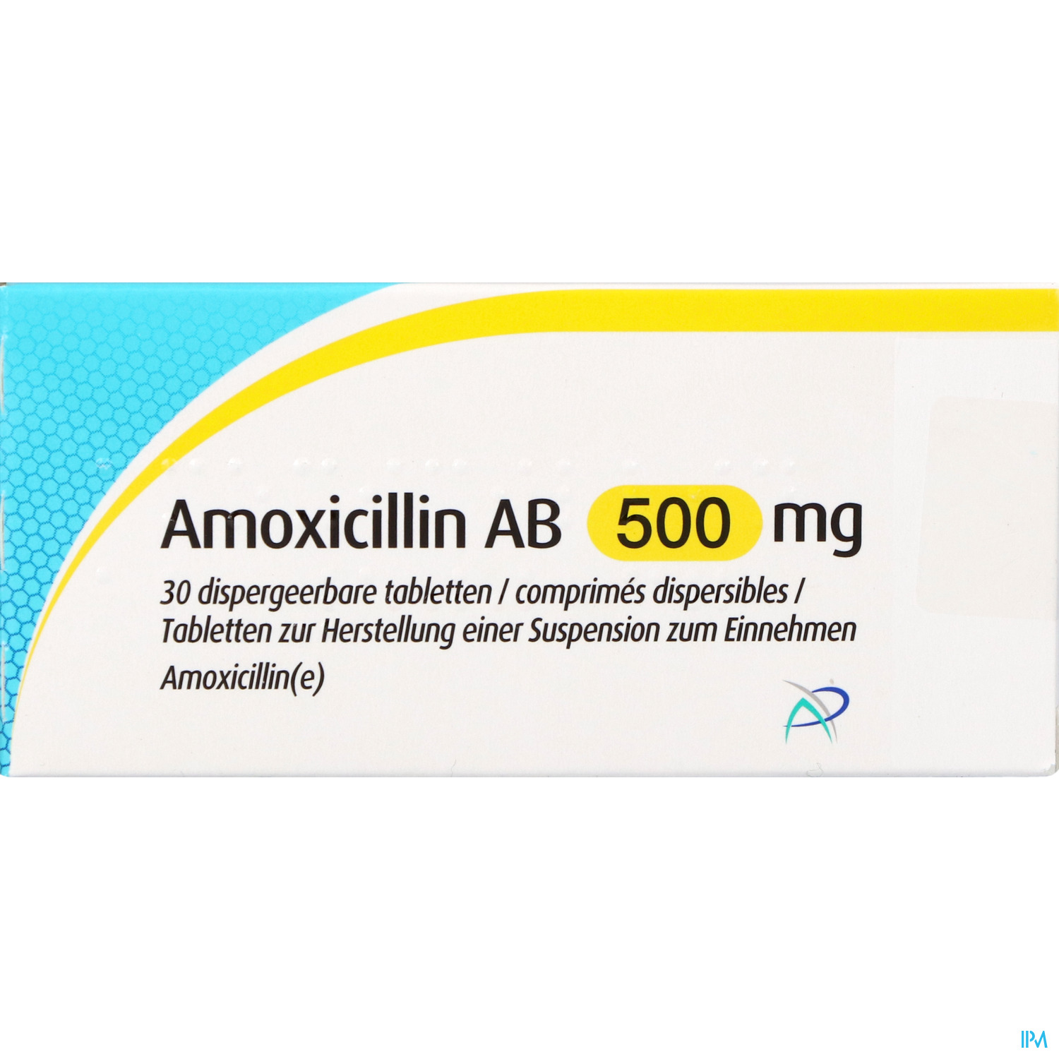 Amoxicillin Ab 500mg Disp. Tabl 30 X 500mg