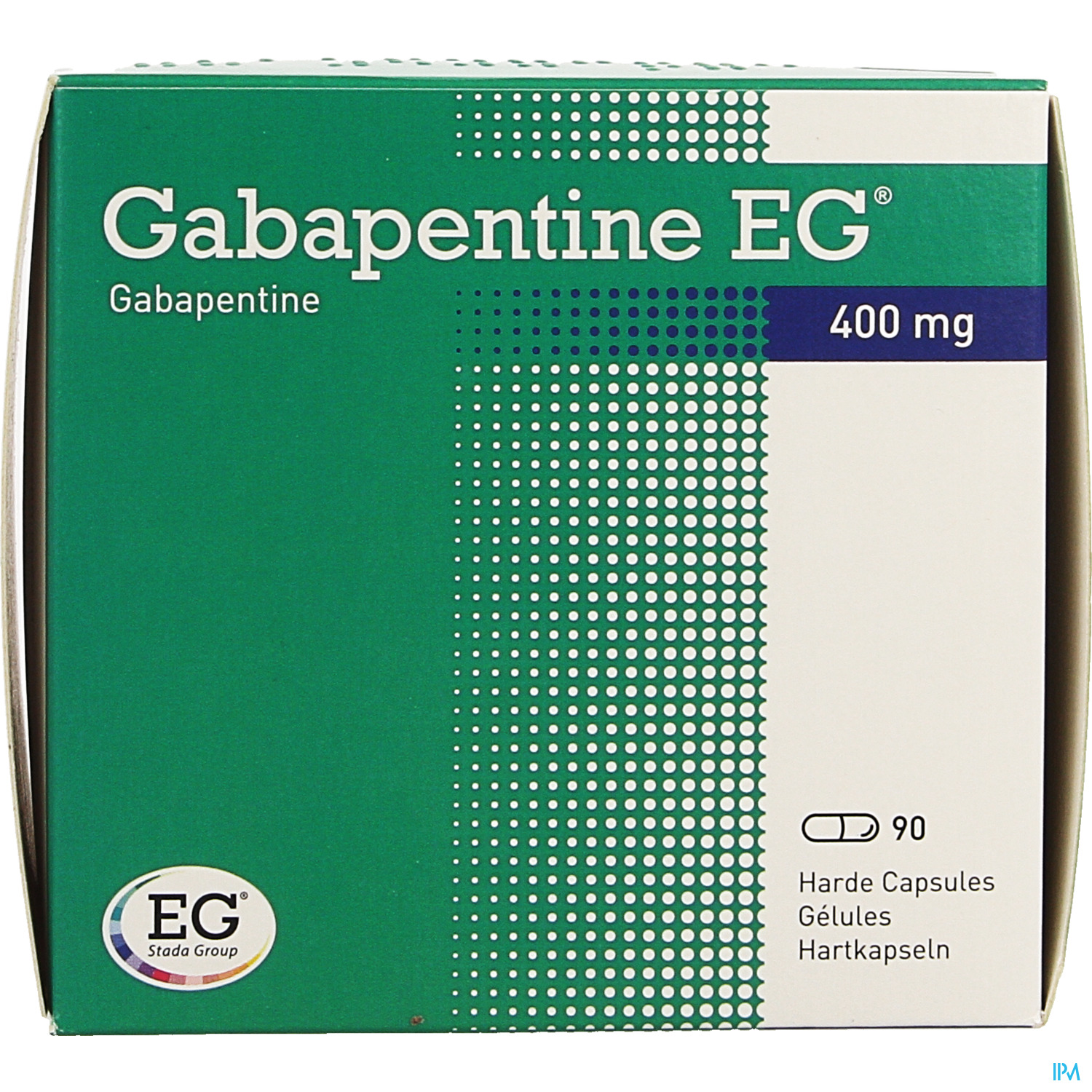 Gabapentine EG 400Mg Caps  90 X 400 Mg