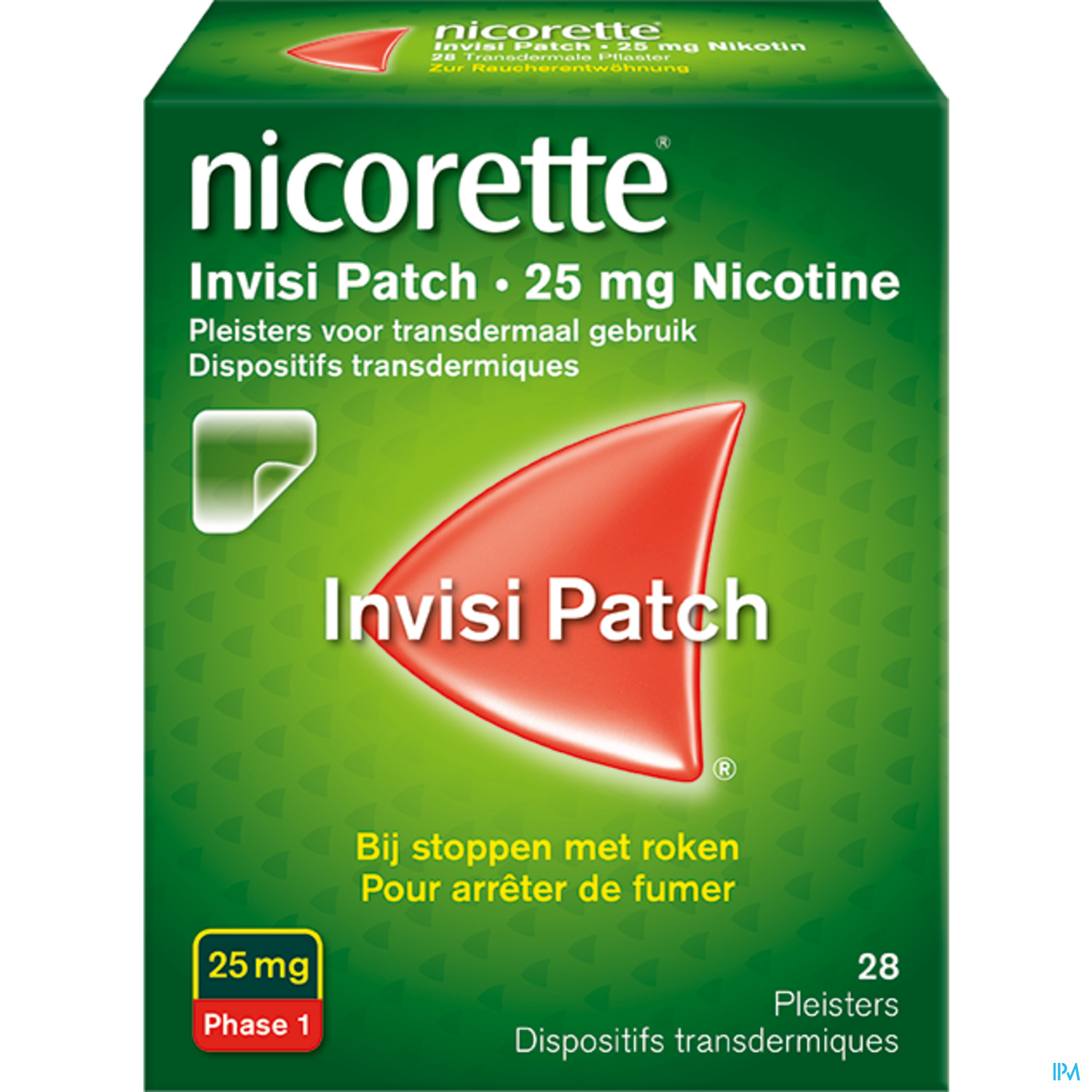 Nicorette Invisi 25mg Patch Transderm. 28
