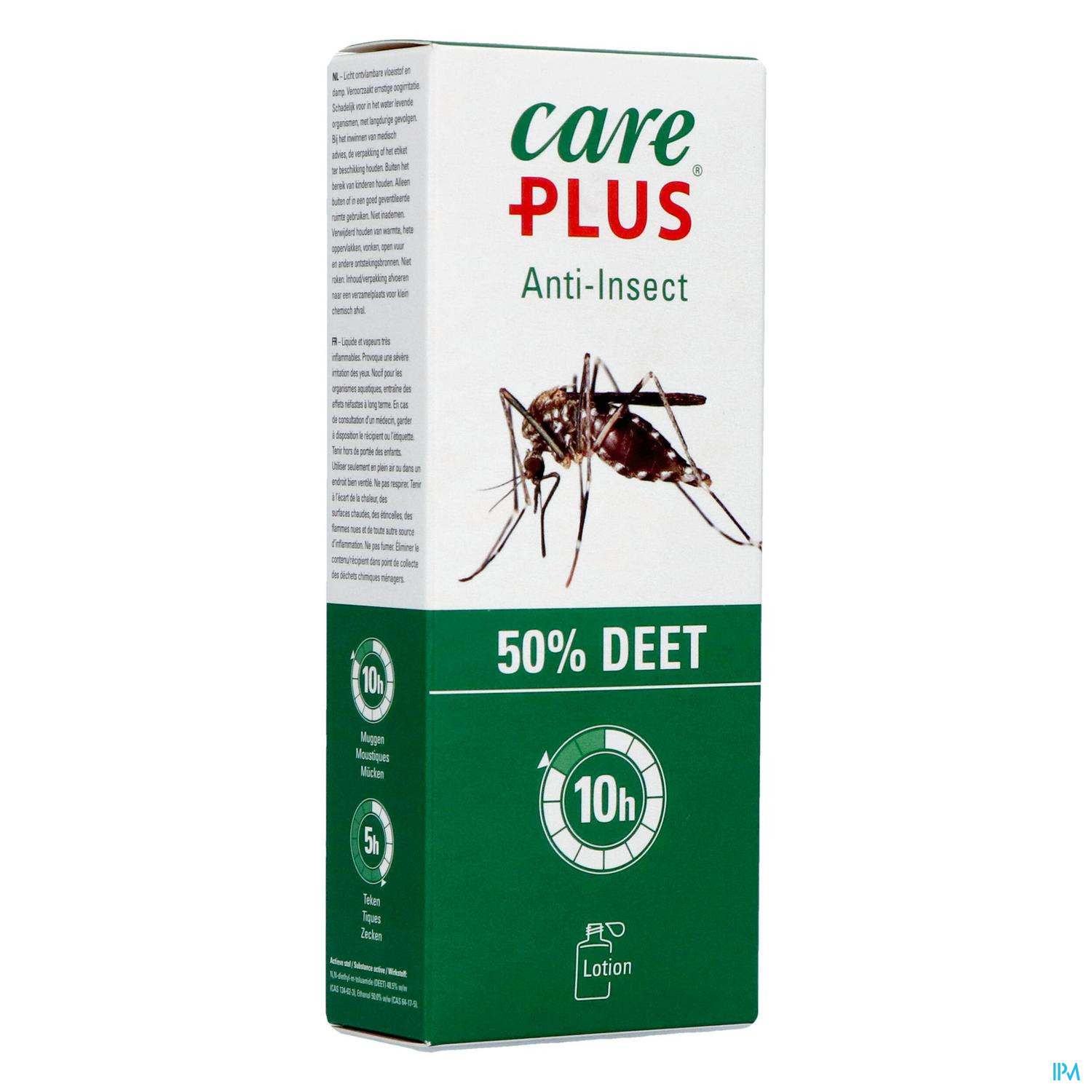 Care Plus Deet A/insect Lotion 50% 50ml