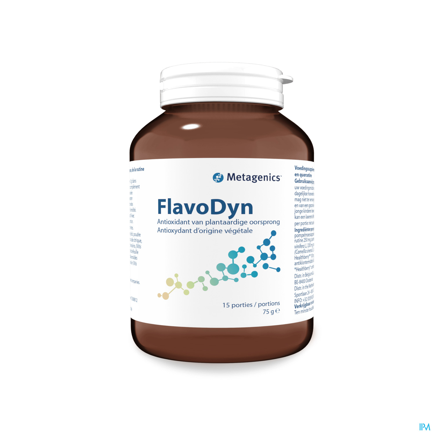 Flavodyn Pdr Pot 75g 4477 Metagenics