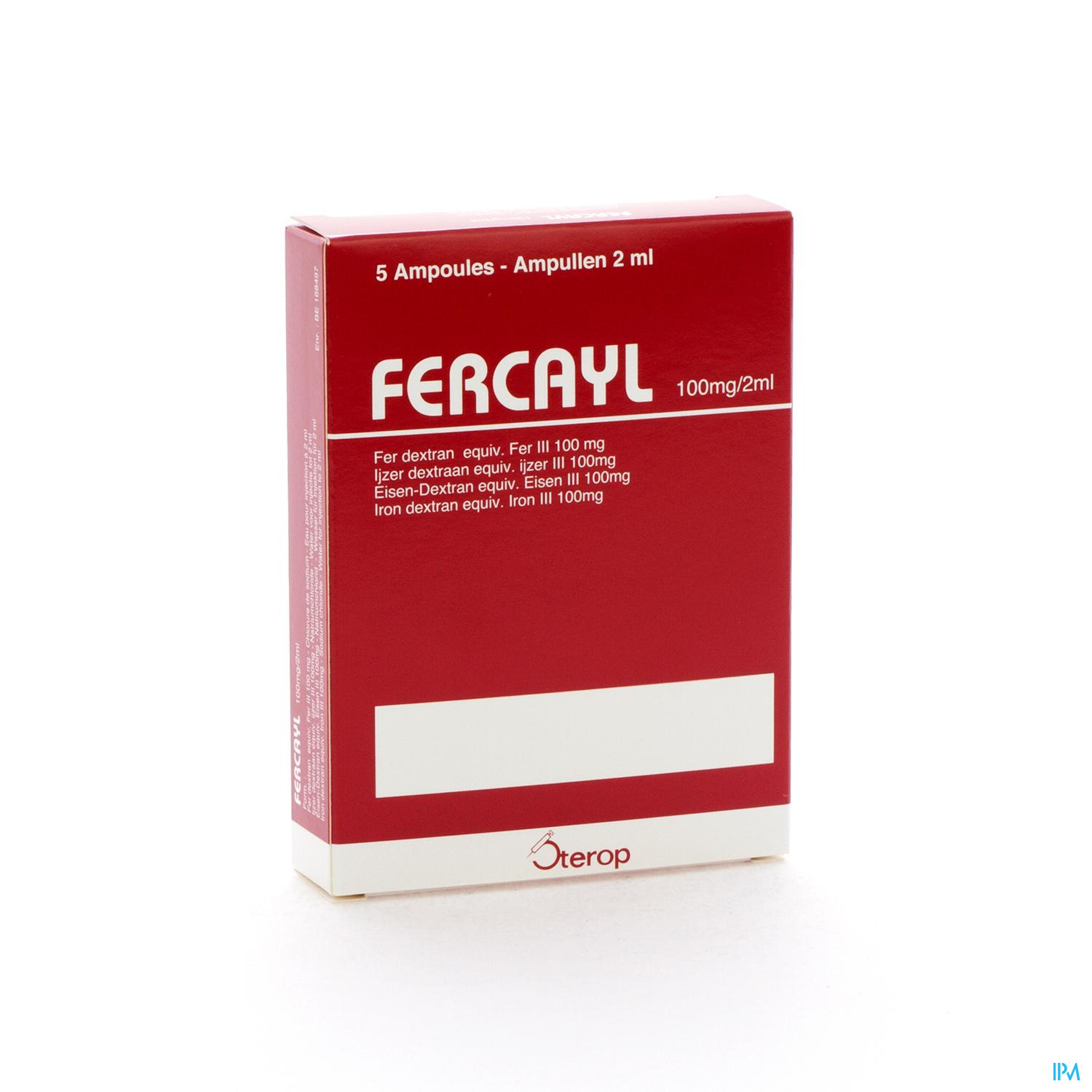 Fercayl Amp Inj 5 100mg/2ml