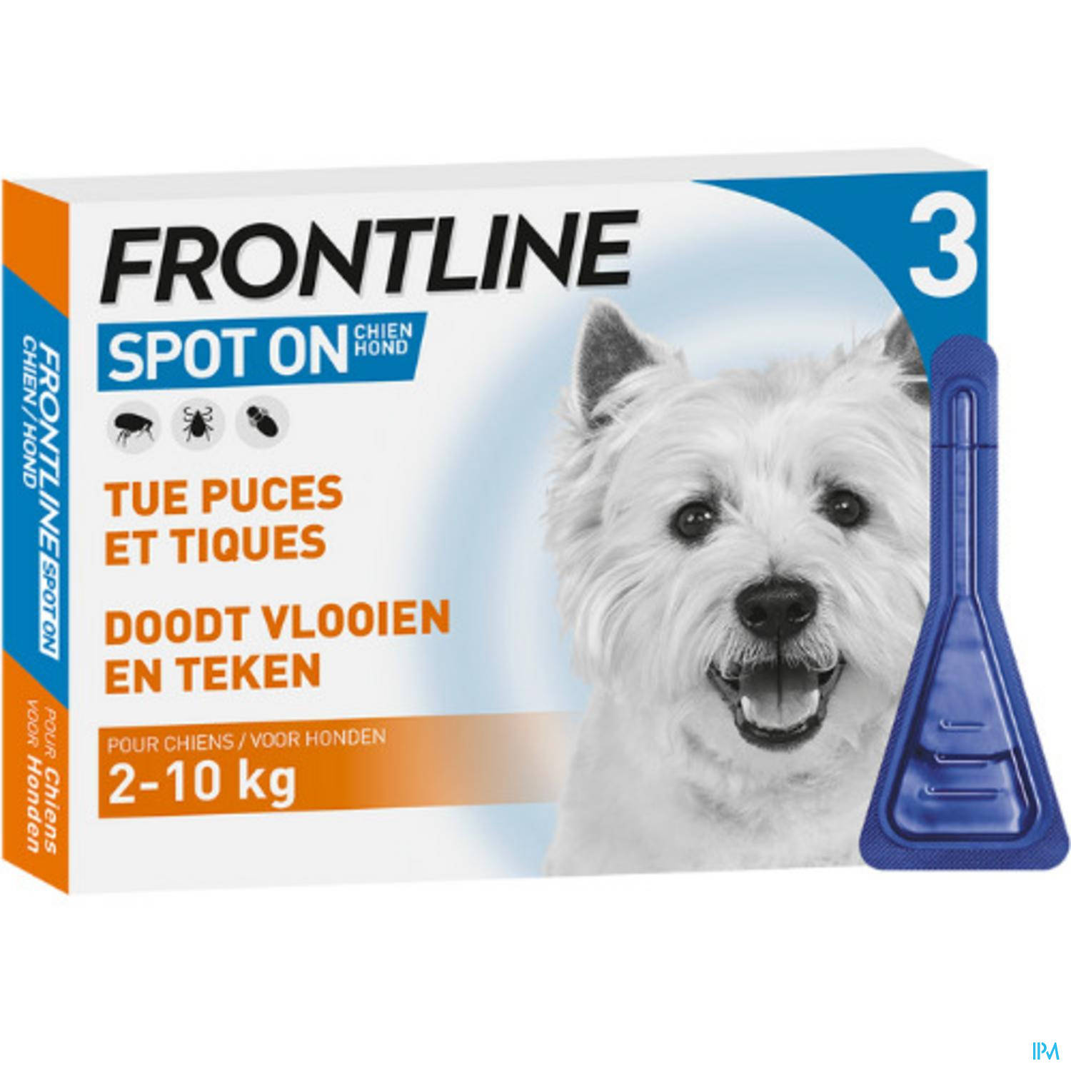 Frontline Spot On Hond 2-10kg Pipet 3x0,67ml