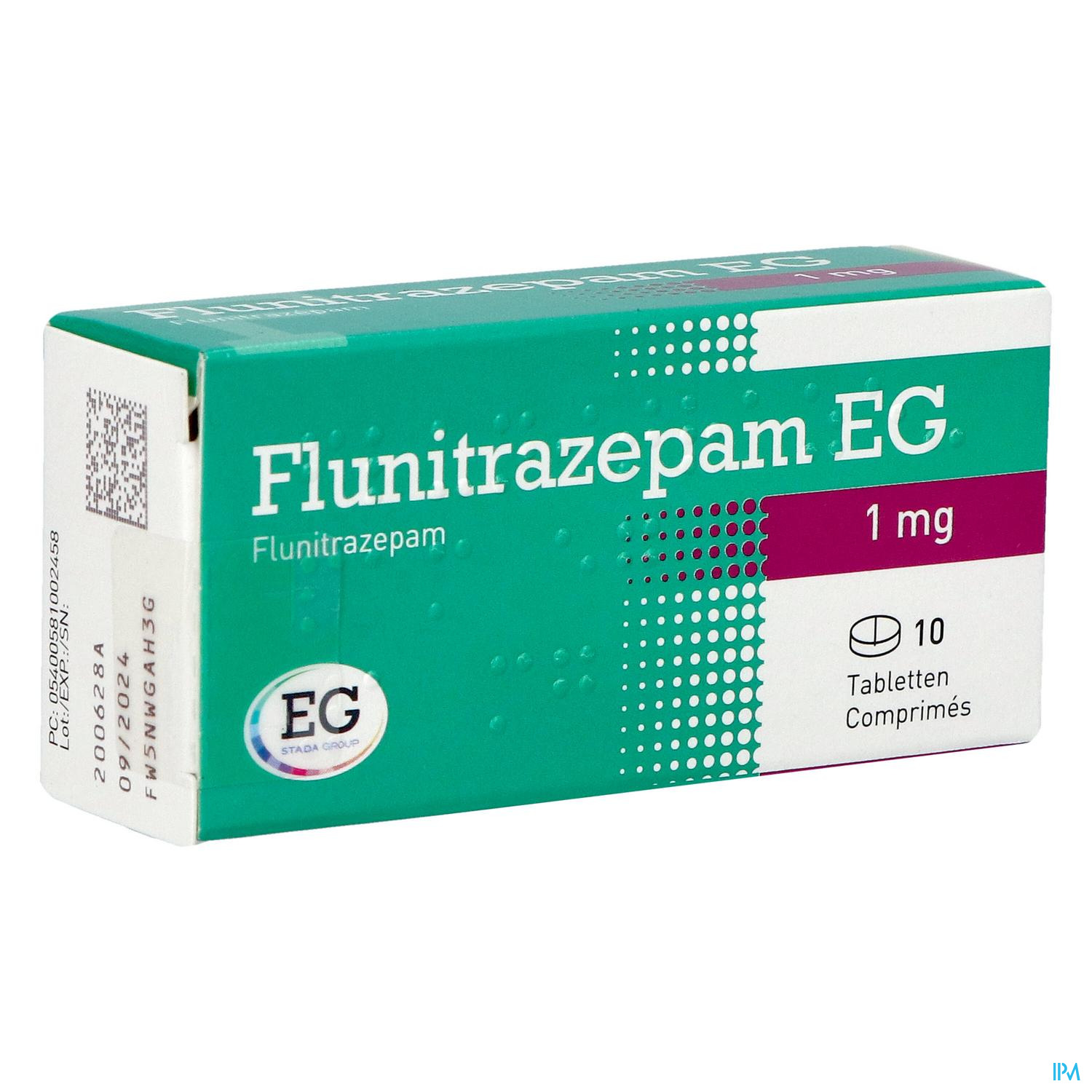 Flunitrazepam EG Comp 10X1mg